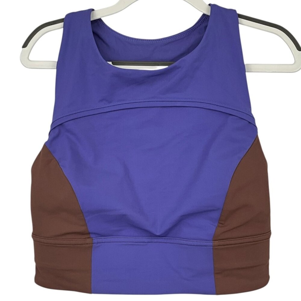 Lululemon Hike to Swim Bra Charged Indigo / Dark Oxide Womens 4 ? Racerback